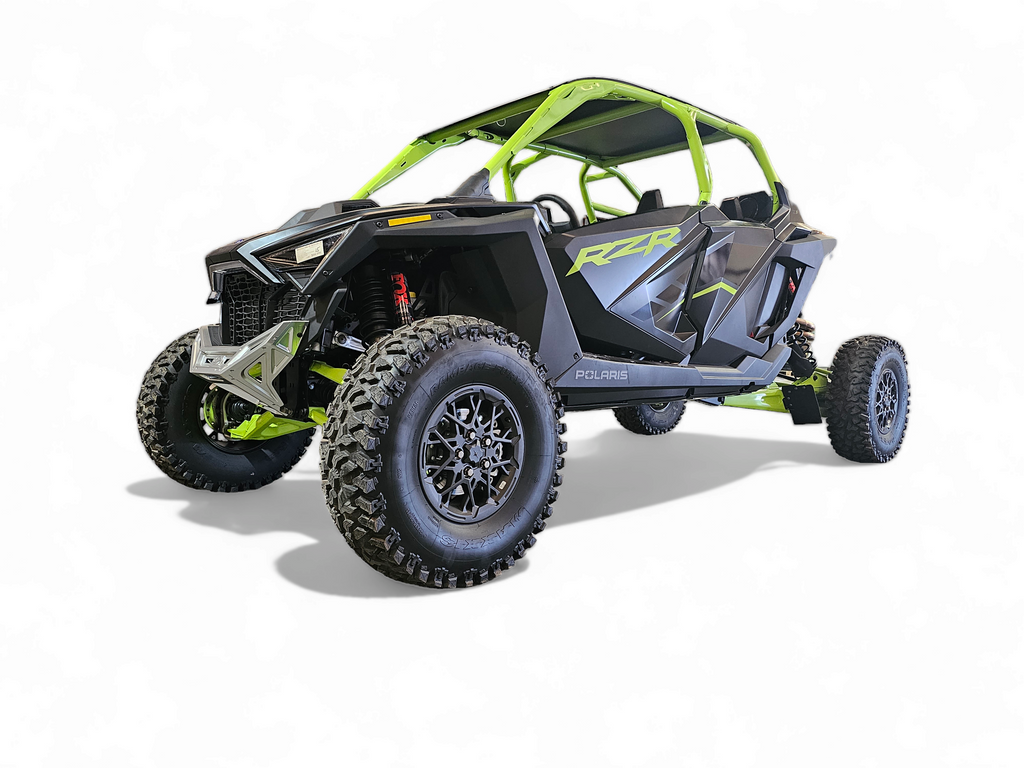 2022-2026 Polaris RZR Pro R, Pro S, Turbo R Machined Billet Front Winch Bumper (Clear Anodize)