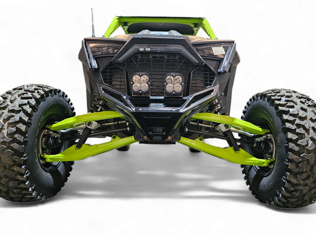 2022-2026 Polaris RZR Pro R, Pro S, Turbo R Machined Billet Front Winch Bumper (Black Anodize)
