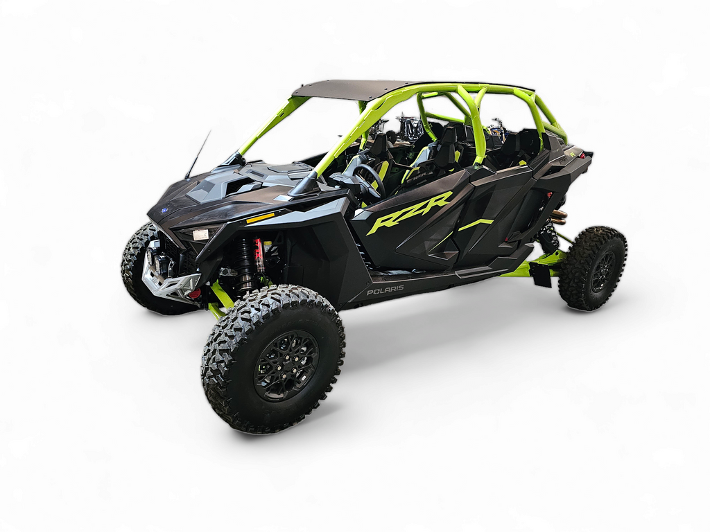 2022-2026 Polaris RZR Pro R, Pro S, Turbo R Machined Billet Front Winch Bumper (Clear Anodize)