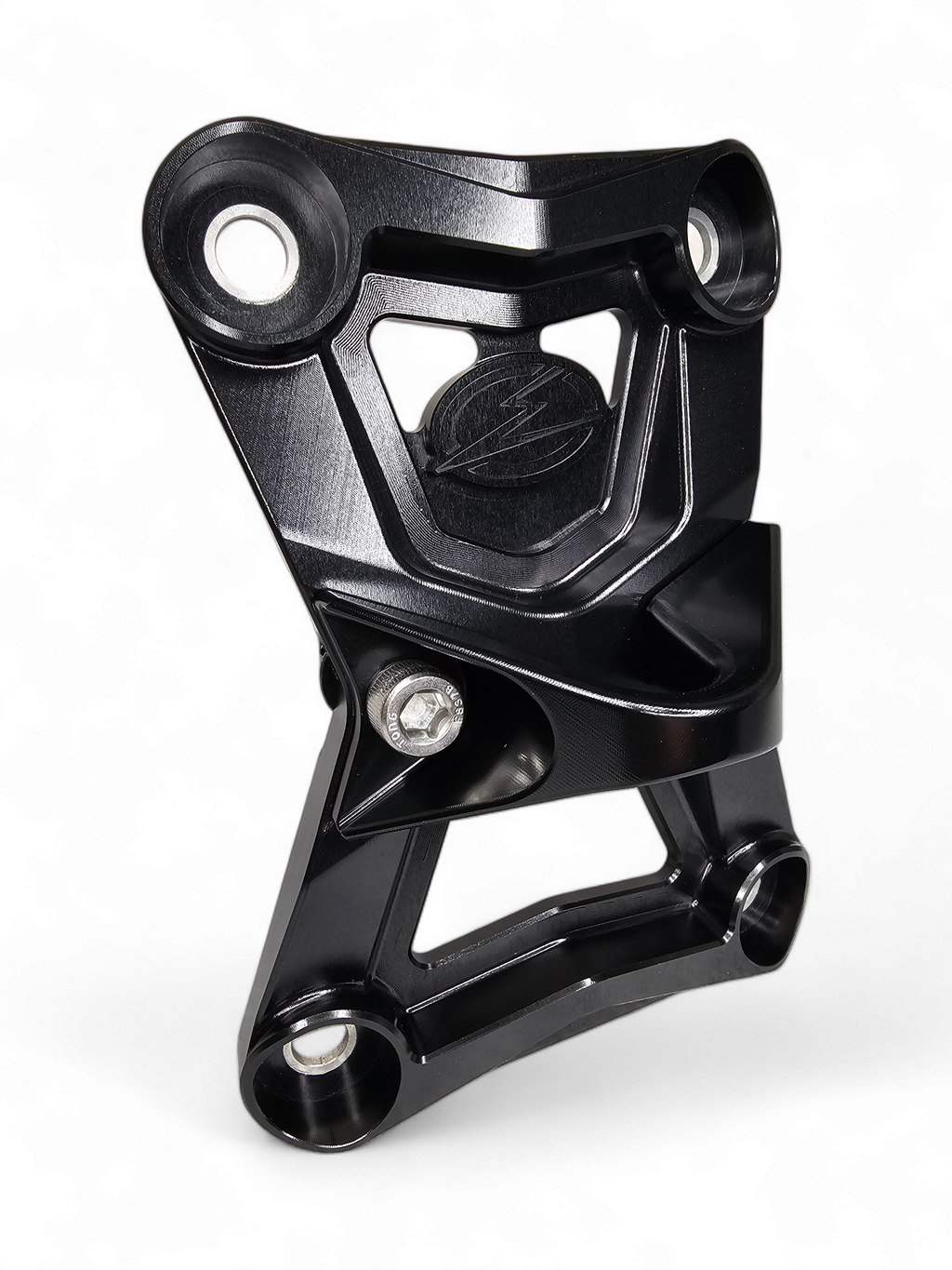 2022-2026 Polaris RZR Turbo R/Pro R Radius Rod Plate with Tow Hook Black