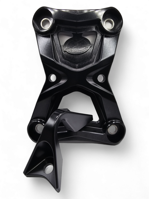 2022-2026 Polaris RZR Turbo R/Pro R Radius Rod Plate with Tow Hook Black
