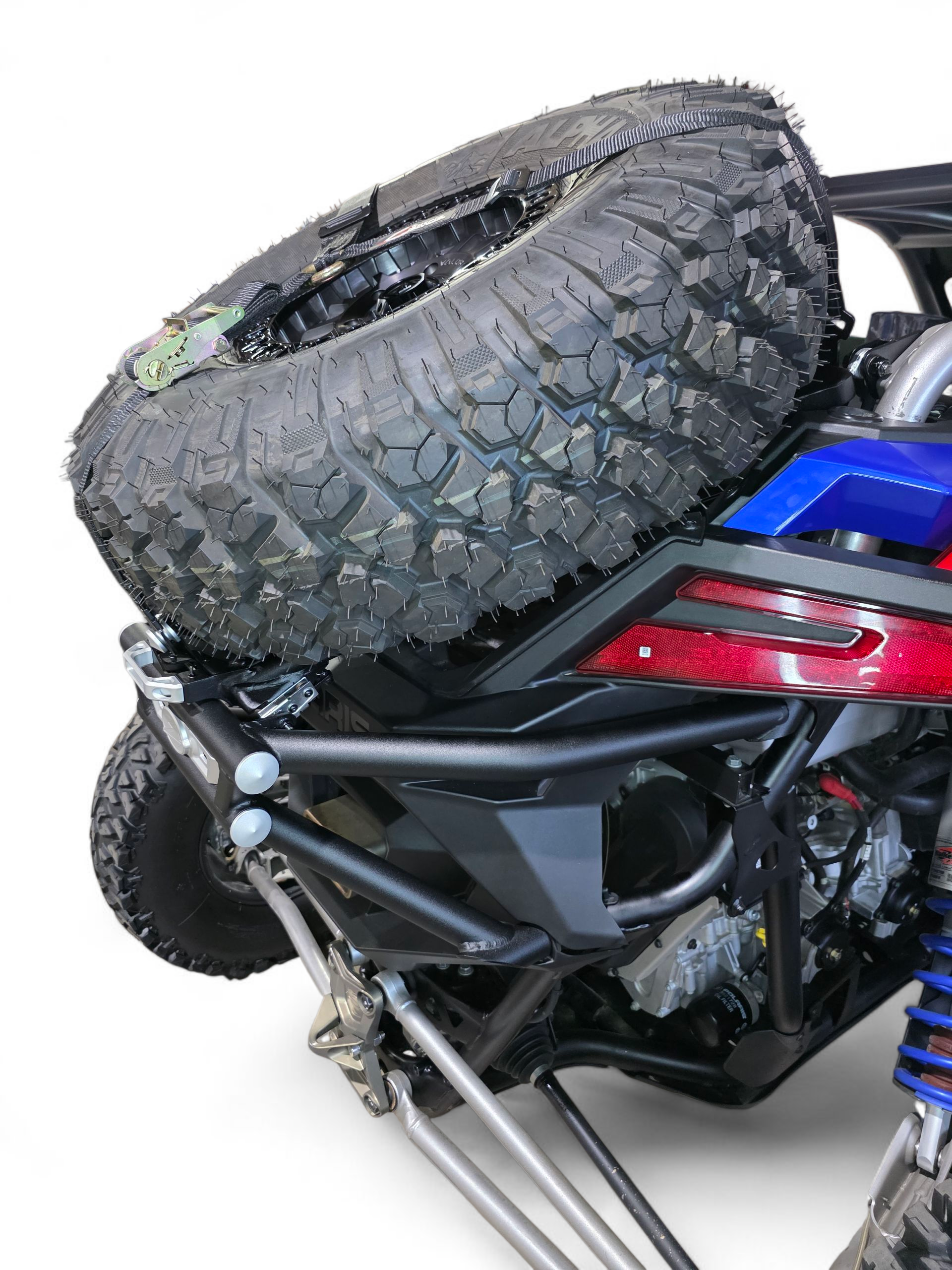 2022+ Polaris RZR Pro R Amp Rear Tire Rack Rear Bumper Combo