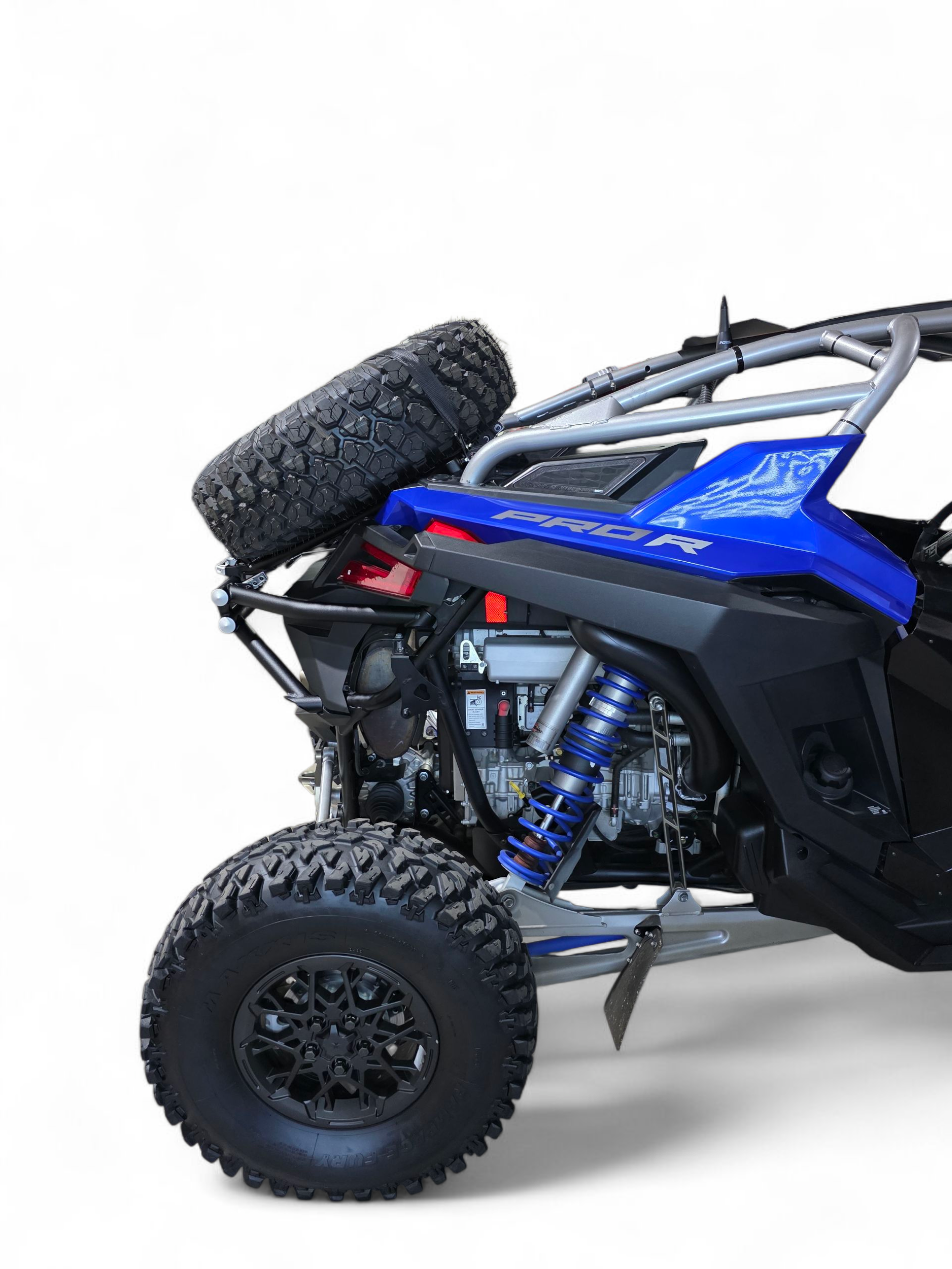 2022+ Polaris RZR Pro R Amp Rear Tire Rack Rear Bumper Combo