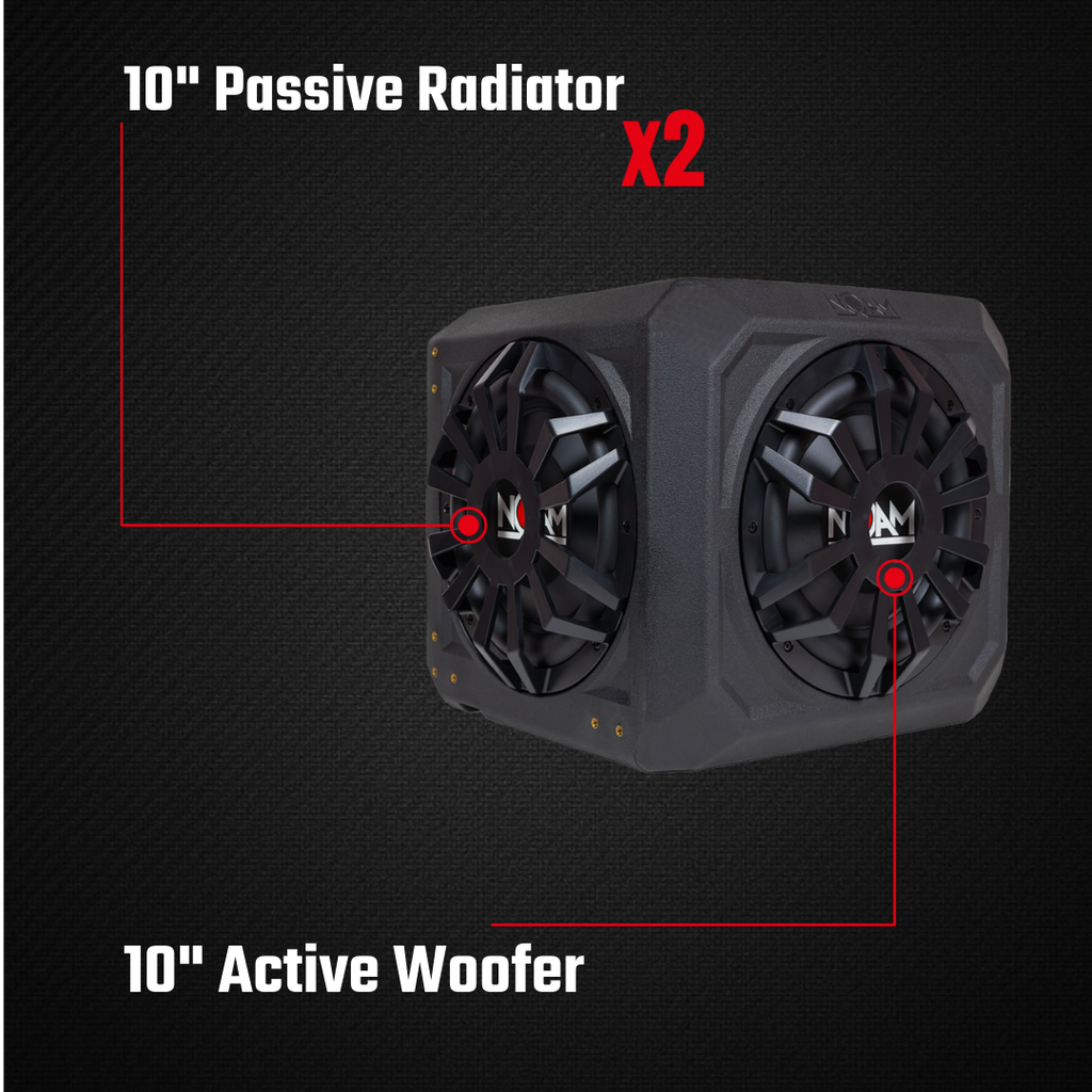 N10SB - Sub + Amp | Golf Cart
