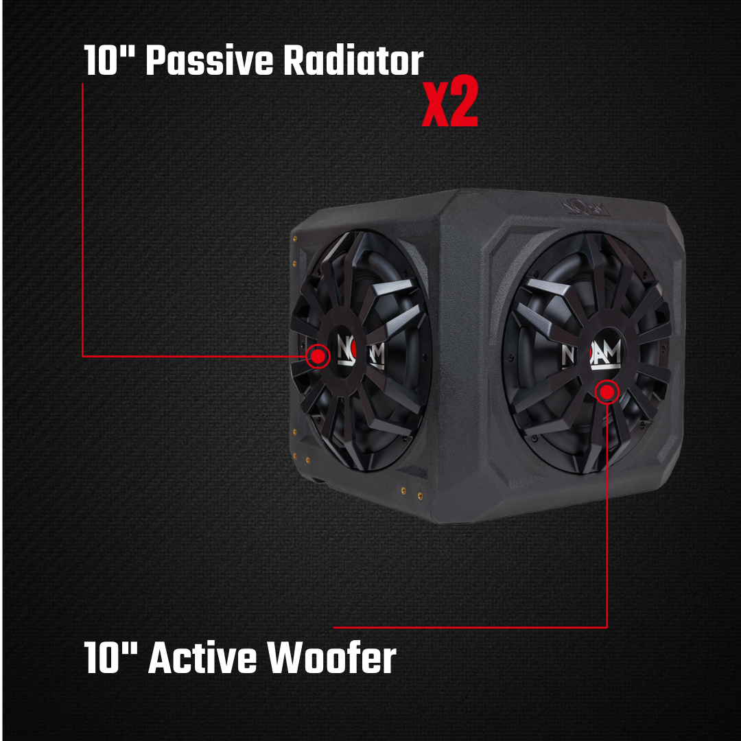 N10SB - Sub + Amp | Golf Cart