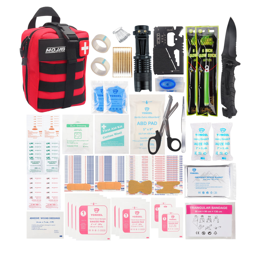 First Aid Kit (151 pieces) Red color expected to be shipped week commencing July 20th