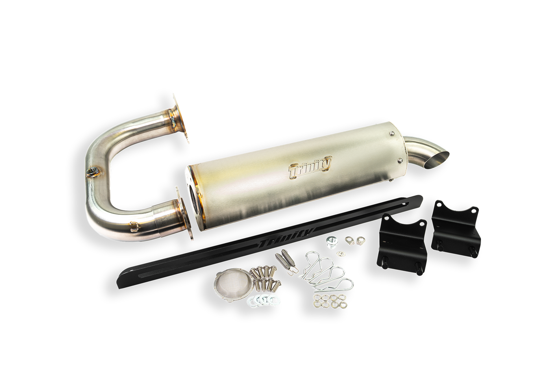2019-2025 Honda Talon 1000R, 1000X SINGLE EXHAUST MUFFLER WITH CAT - SLIP ON