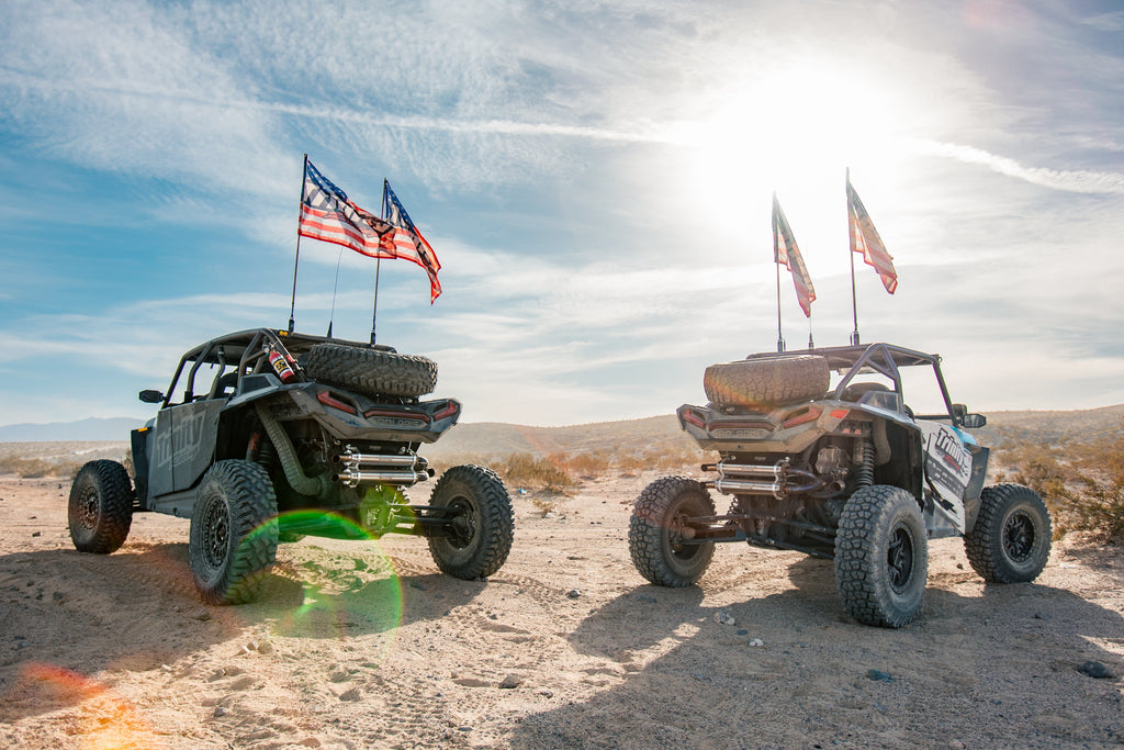 RZR TURBO / S EXHAUST - STAINLESS STEEL - FULL SYSTEM