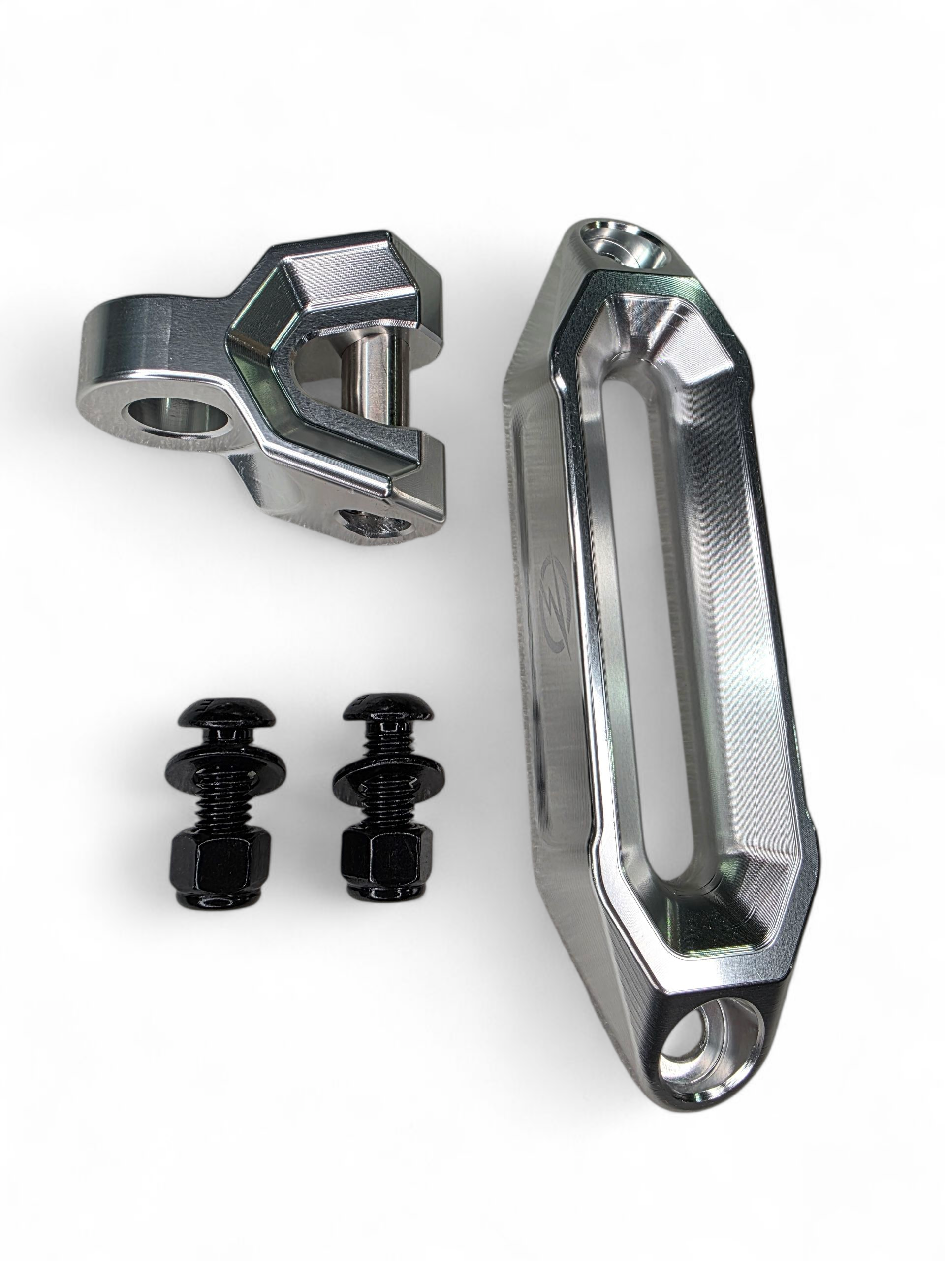 Elektric Offroad Designs UTV Winch Fairlead and Hook Combo (Clear)