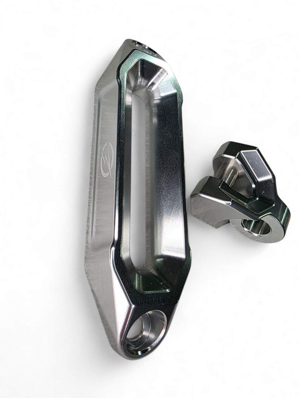 Elektric Offroad Designs UTV Winch Fairlead and Hook Combo (Clear)