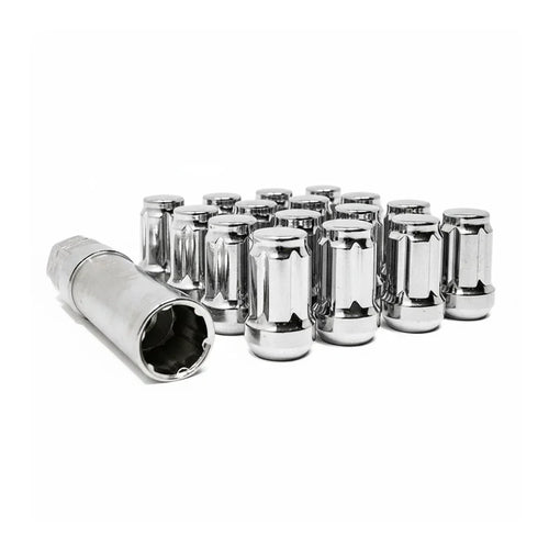 12x1.25 UTV Wheels Lug Kit Chrome (4-Lug) - Valor Offroad