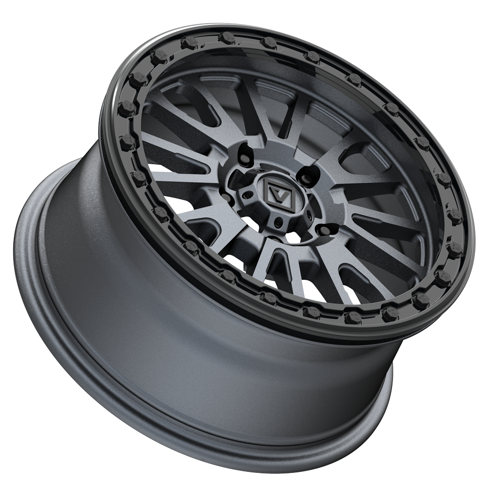 Tango on 15x7 V16 GM UTV Wheel and Tire Kit - Valor Offroad
