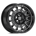 V17 UTV Wheel Gloss Black Milled - Valor Offroad
