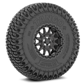 Tango on 15x7 V09 BC UTV Wheel and Tire Kit - Valor Offroad