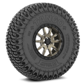 Tango on 15x7 V15 Bronze UTV Wheel and Tire Kit - Valor Offroad