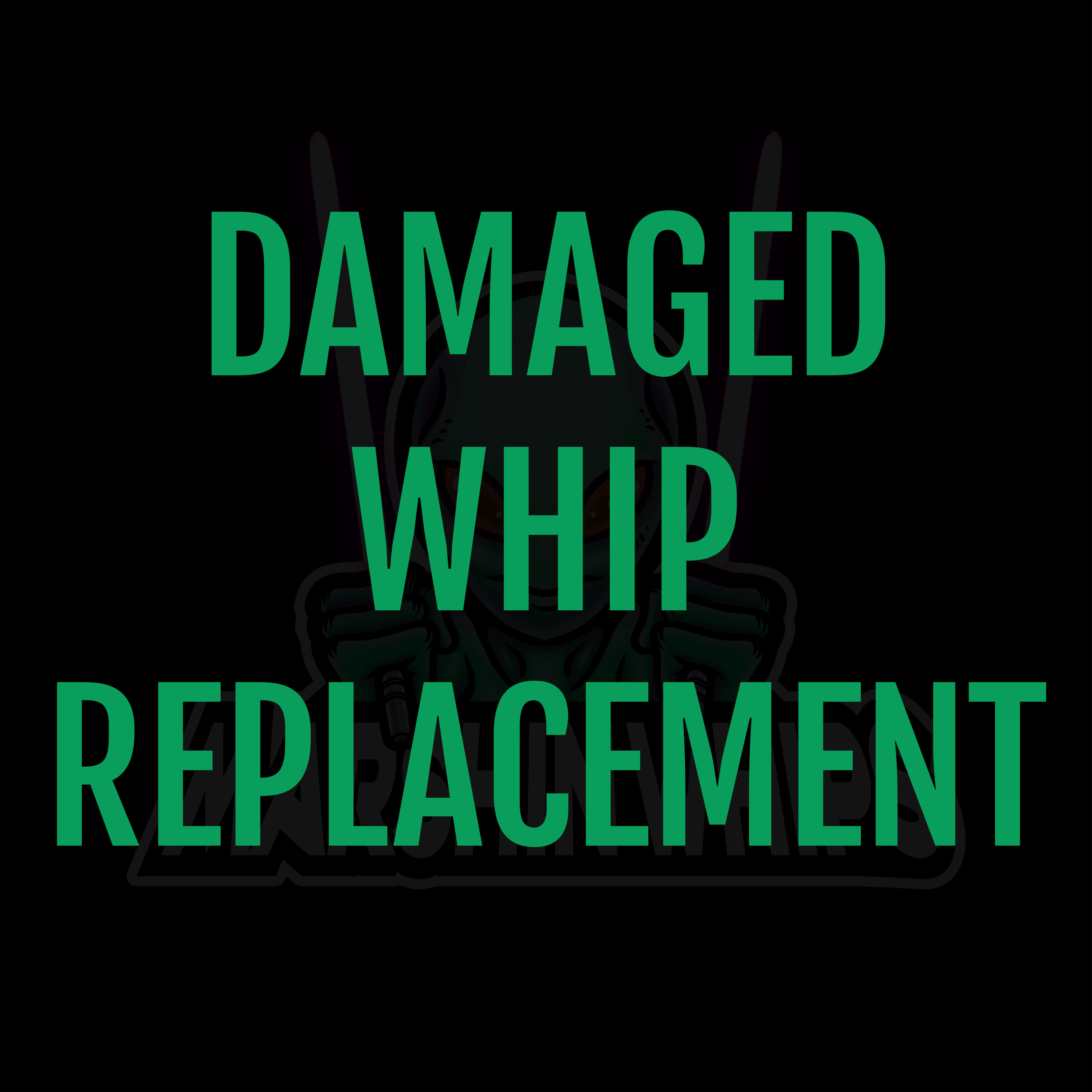 Marshin Whips | Damaged Whip Replacement Service Fee