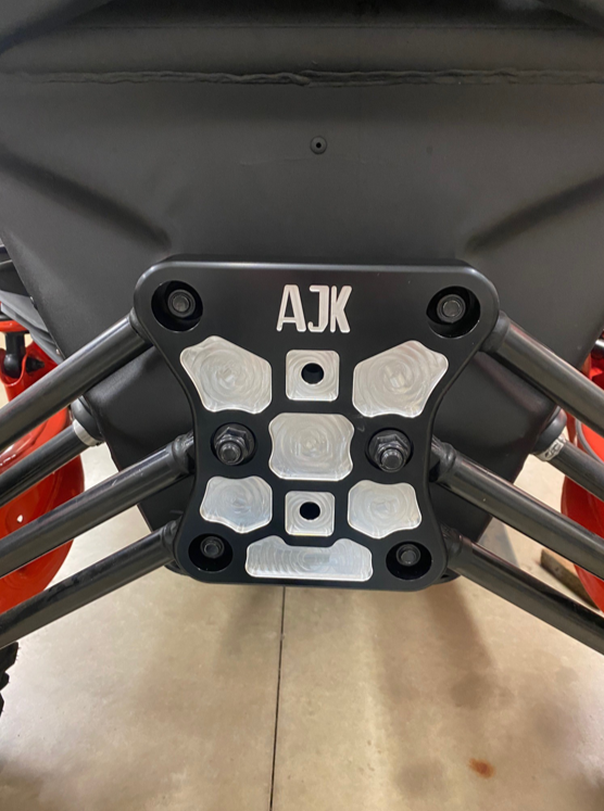 Can-Am X3 Billet Aluminum Radius Rod Plate  AJK Offroad   