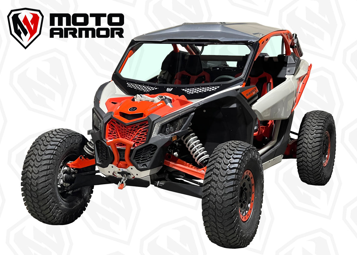 Maverick X3 Vented Full Glass Windshield