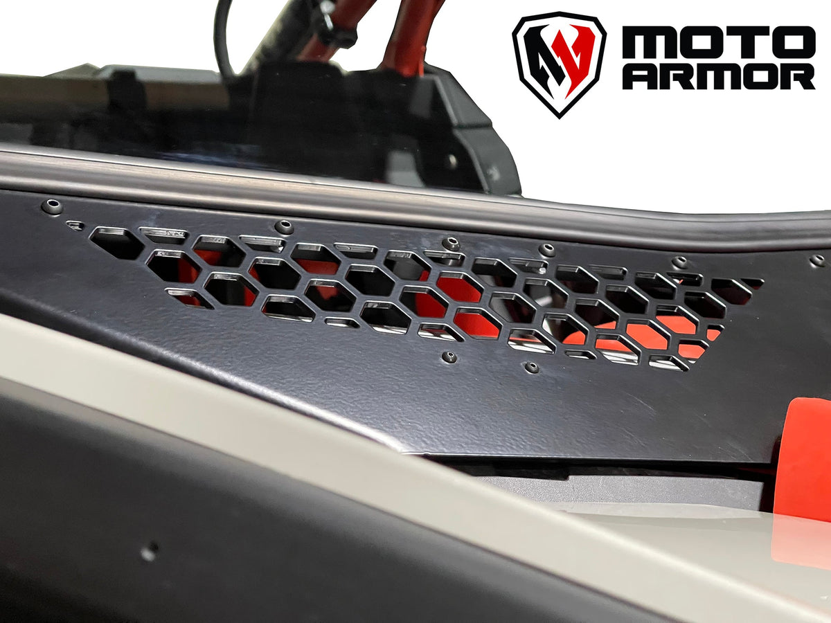 Maverick X3 Vented Full Glass Windshield