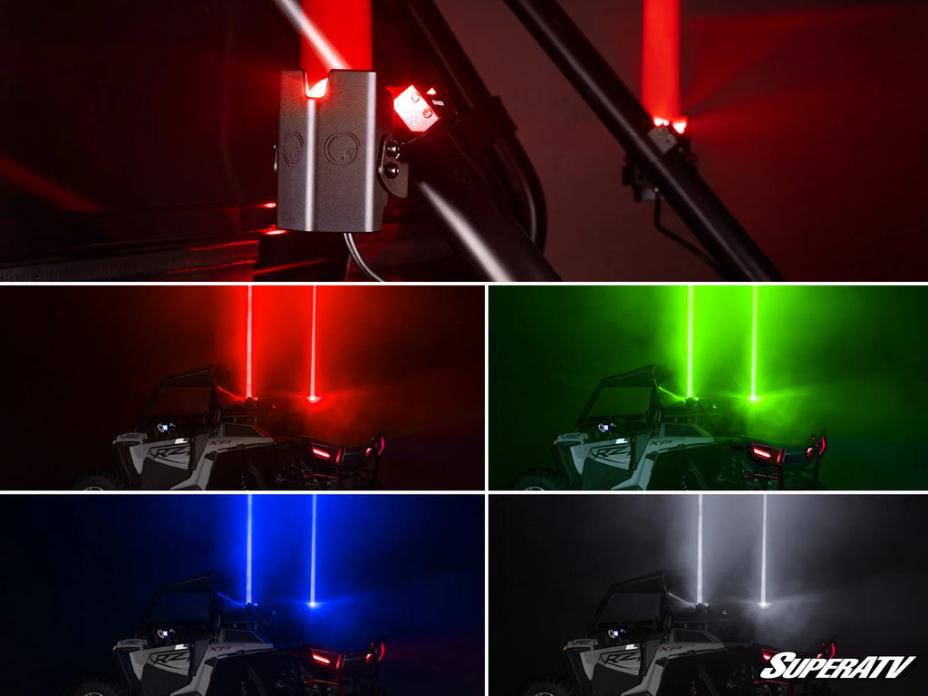 Super ATV LED Laser Whip Lights