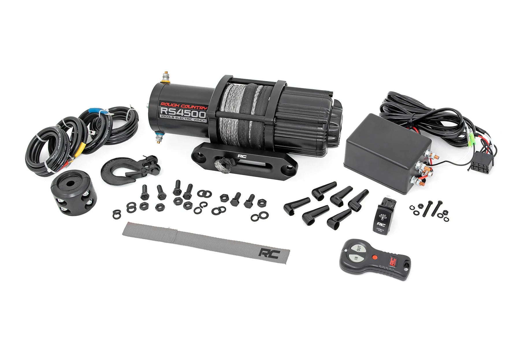 Rough Country 4500-LB Winch W/ Remote