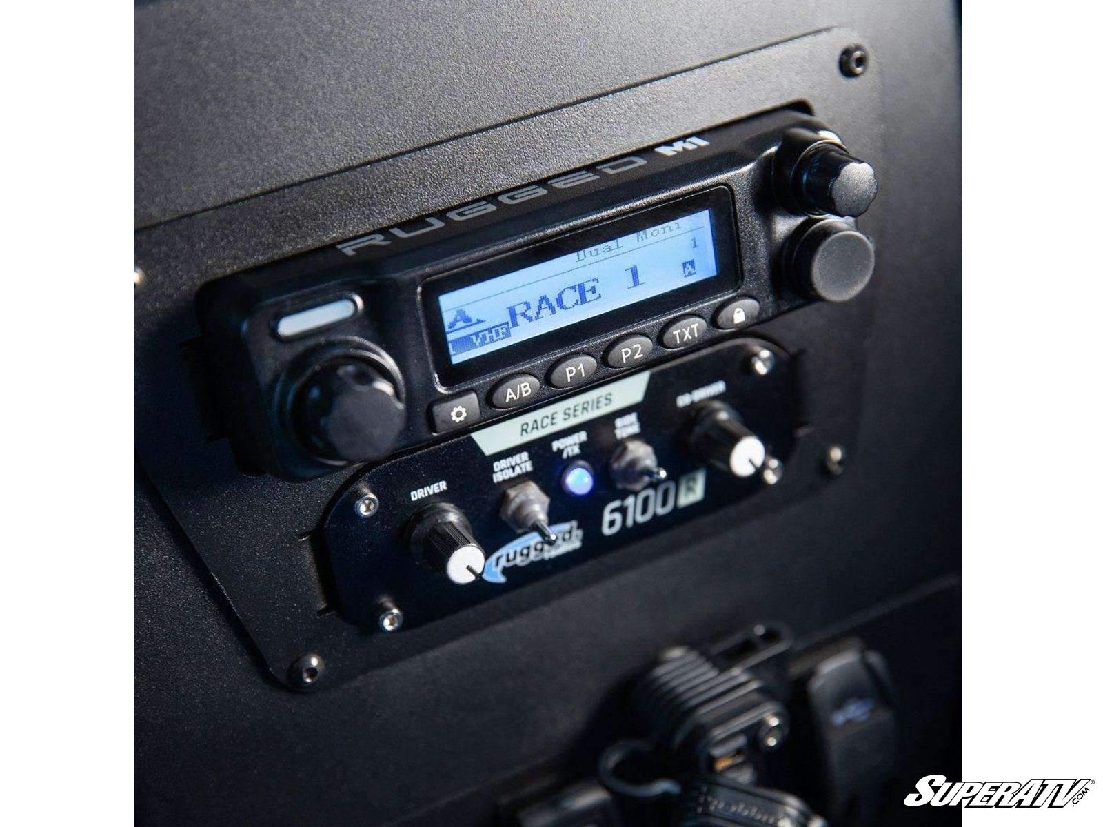 Rugged Radios Race Radio Kit—Rugged RACE SERIES M1 Mobile Radio with Antenna