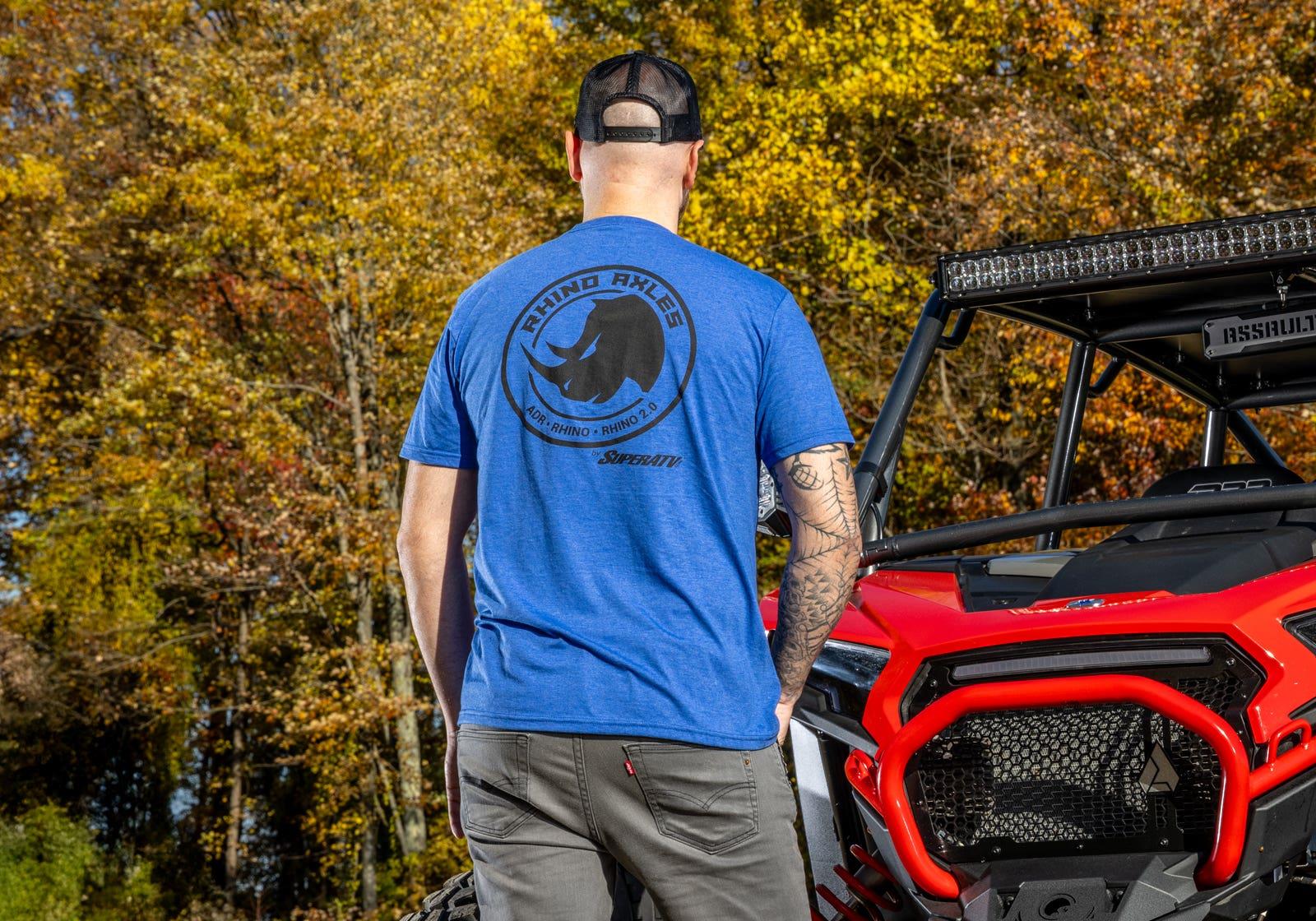 Black and Blue Rhino T-shirt