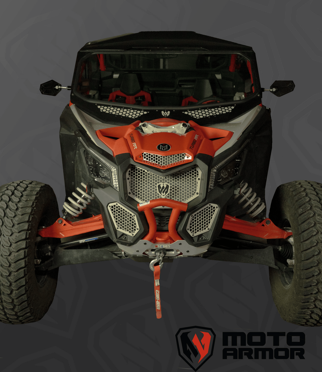 Moto Armor Maverick X3 Radiator Grill Set