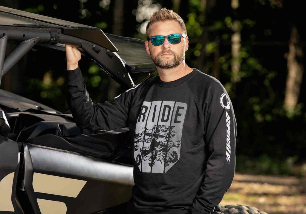 SuperATV Black Ride Sweatshirt