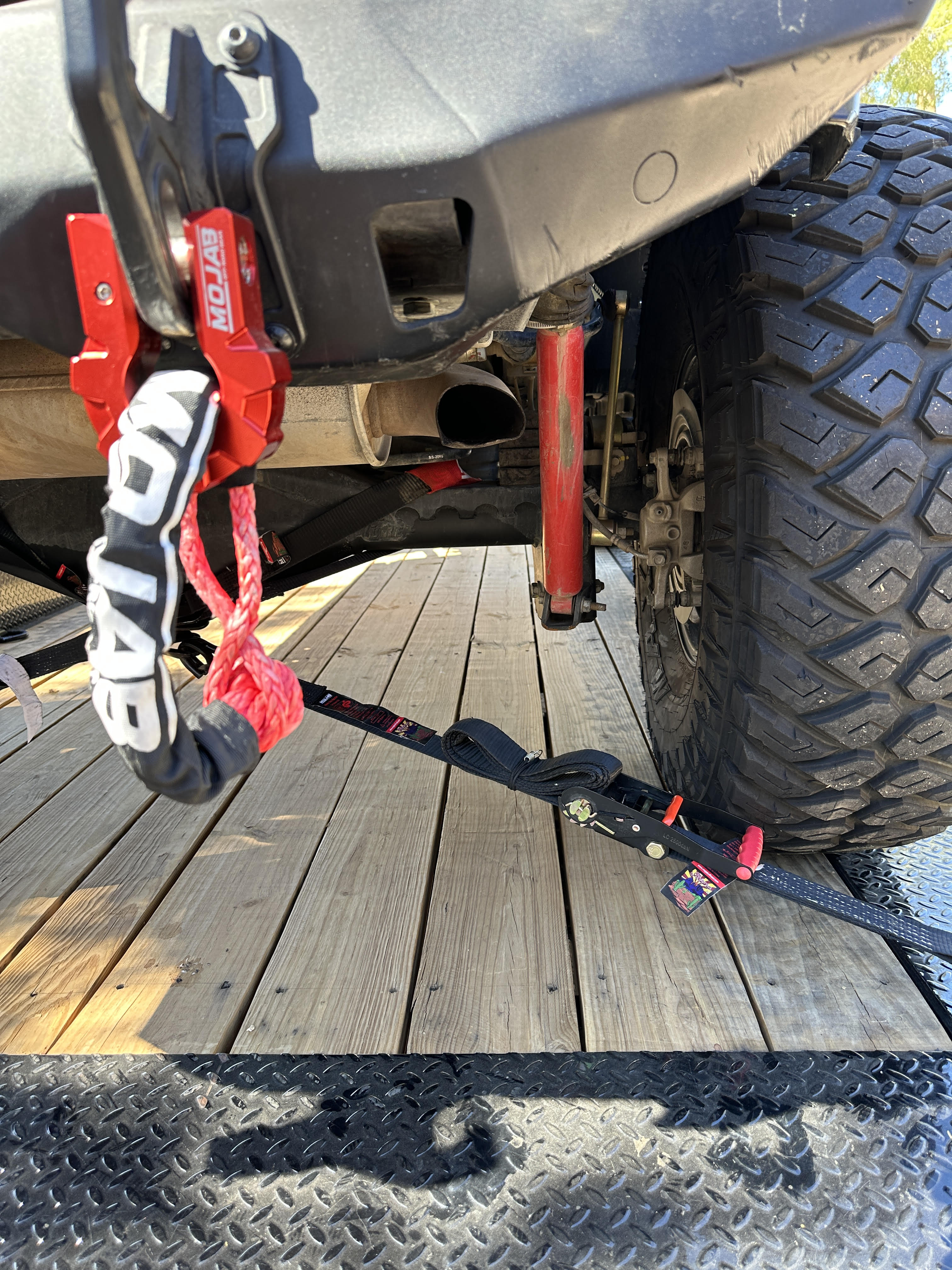 3/4'' Extreme duty Aluminum D-Shackle set (9T)-Ceramic coated (LIFETIME WARRANTY*)-Red,Orange and American flagShackles are scheduled for delivery during the week commencing July 6th