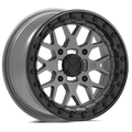 V07 Satin Graphite UTV Beadlock - Valor Offroad