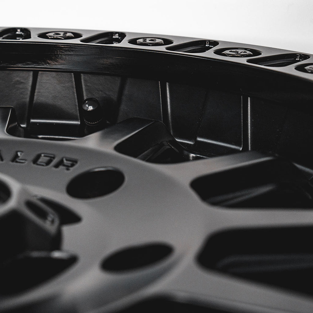 V09 Satin Black UTV Beadlock - Valor Offroad