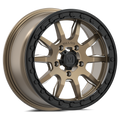 V15 Beadlock UTV Wheel in Satin Bronze - Valor Offroad