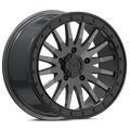 V06 Brushed Gunmetal UTV Beadlock - Valor Offroad
